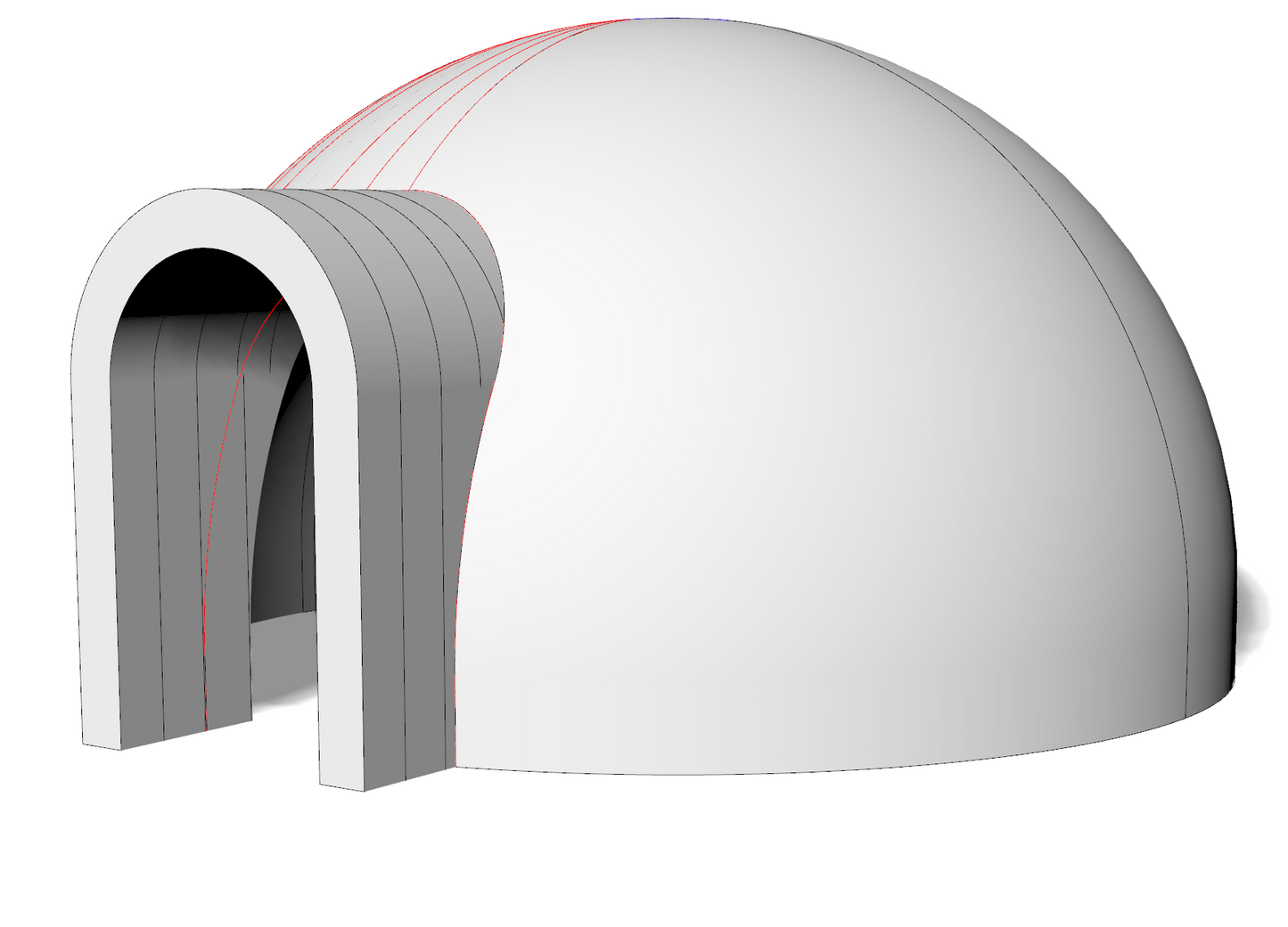 Inflatable Igloo With LEDs