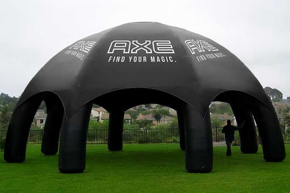 spider in tent Large Inflatable Spider Tent
