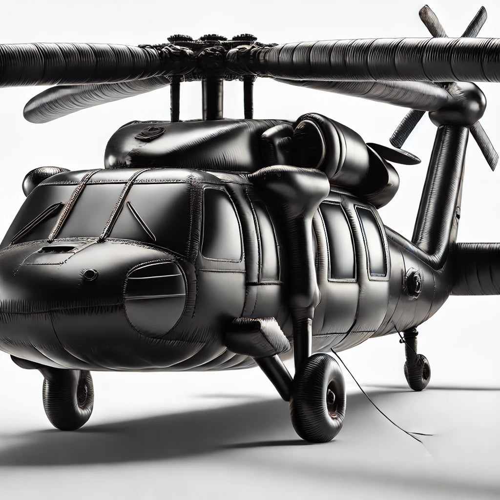 Black Hawk Inflatable Helicopter