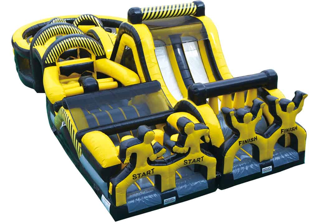 Large Extreme Fun Run Obstacle Course