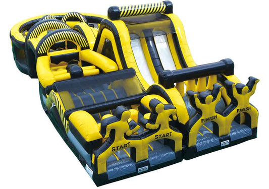 Large Extreme Fun Run Obstacle Course