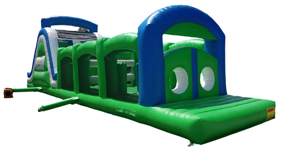 51ft Extreme Dual Challenge Inflatable Obstacle Course