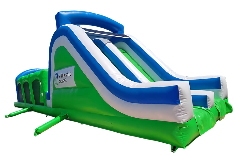 51ft Extreme Dual Challenge Inflatable Obstacle Course