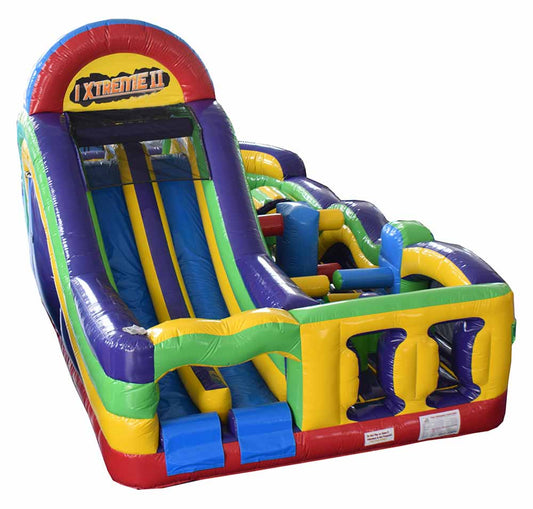 Square Run Inflatable Obstacle Course