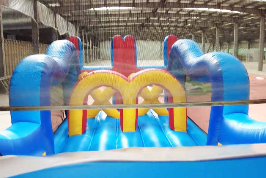 Xtreme Challenge Inflatable Obstacle Course Inside