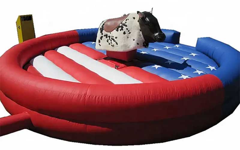 American Flag Mechanical Bull For Sale