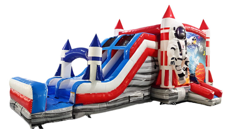 Astronaut Bounce House With Slide