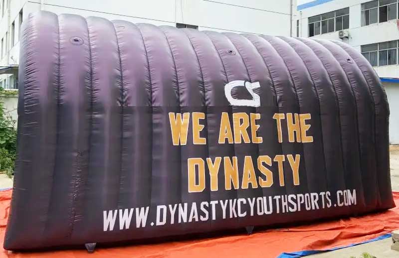 Inflatable Football Tunnel & Helmet