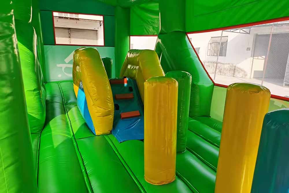 School Bus Bounce House Inside