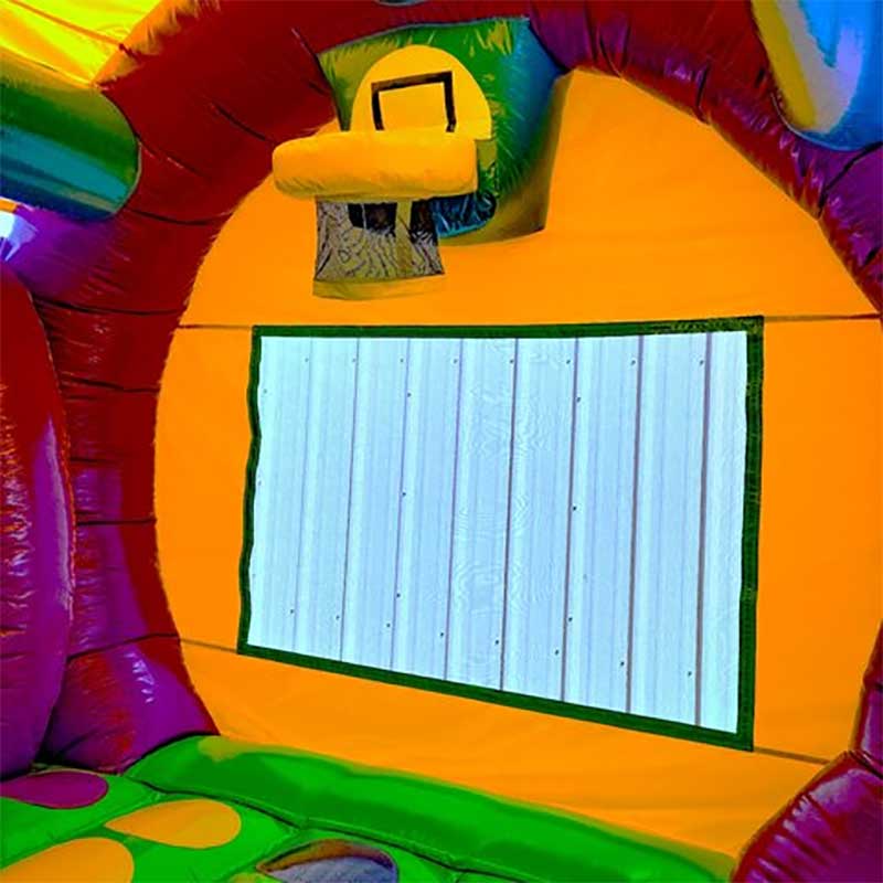 3 In 1 Carnival Bounce House With Slides