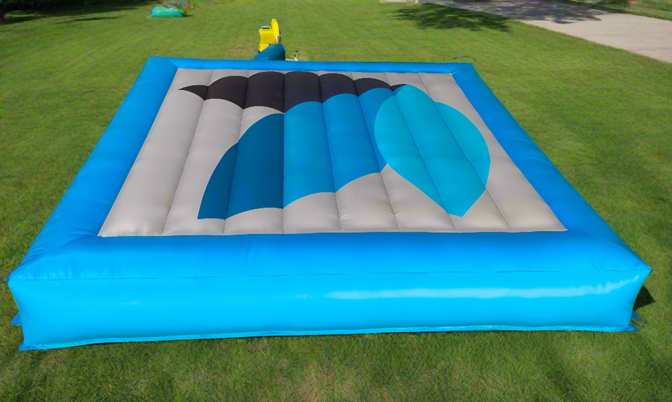 bounce pad with logo