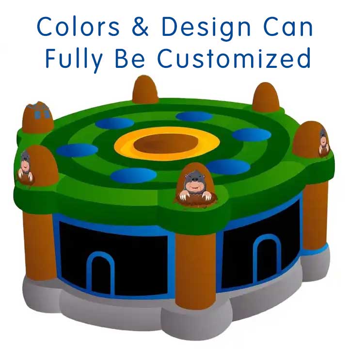 Custom Inflatable Human Whack A Mole
