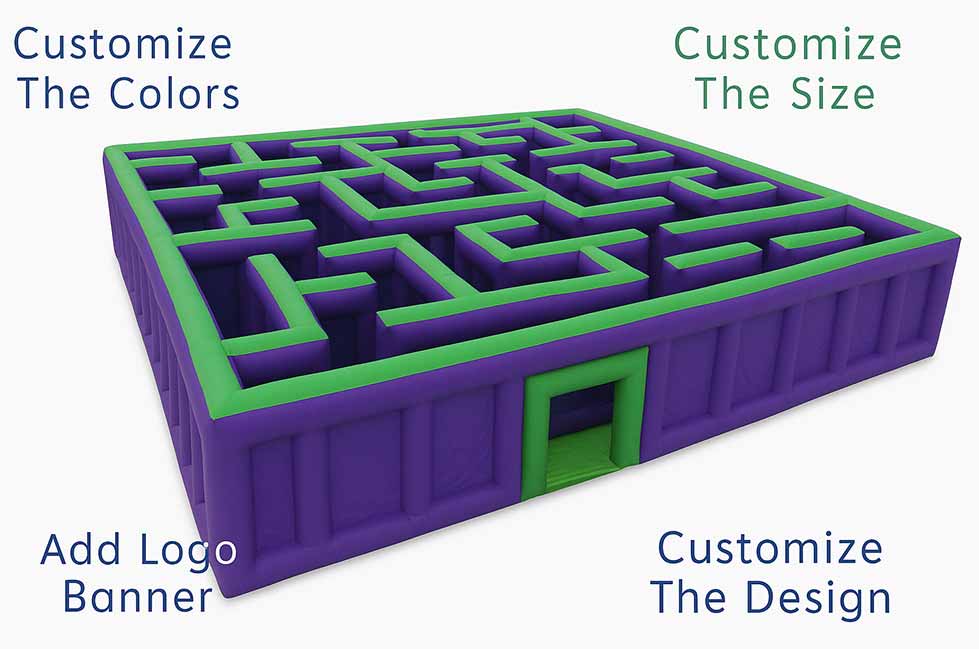 Custom Inflatable Maze