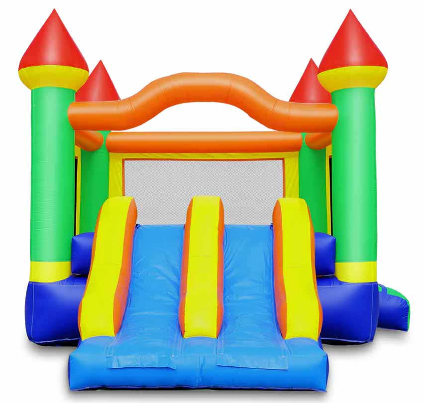 Double Slide Castle Bounce House
