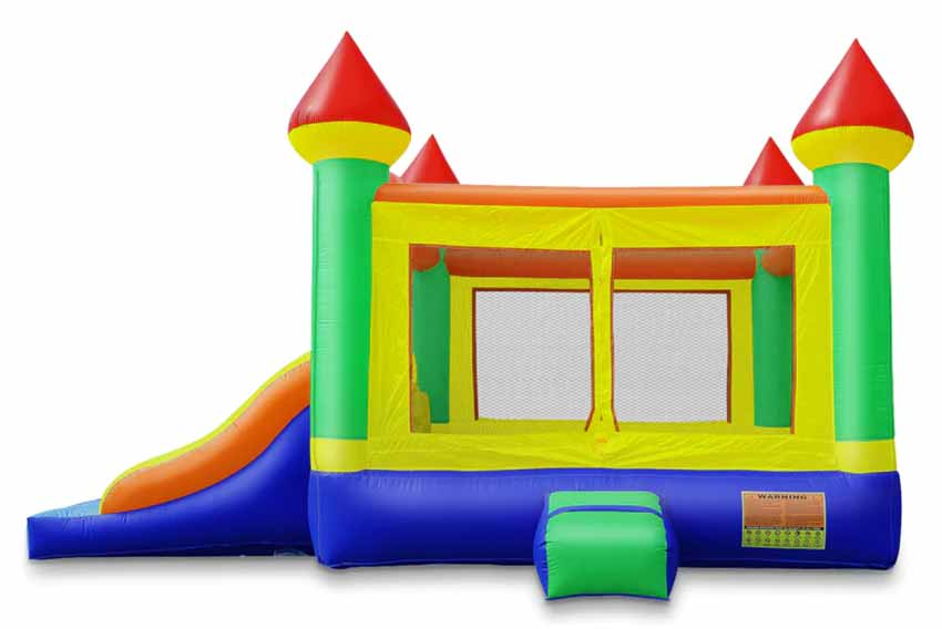 Double Slide Castle Bounce House