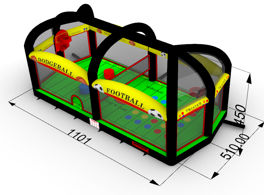 Ultimate Inflatable Sports Arena