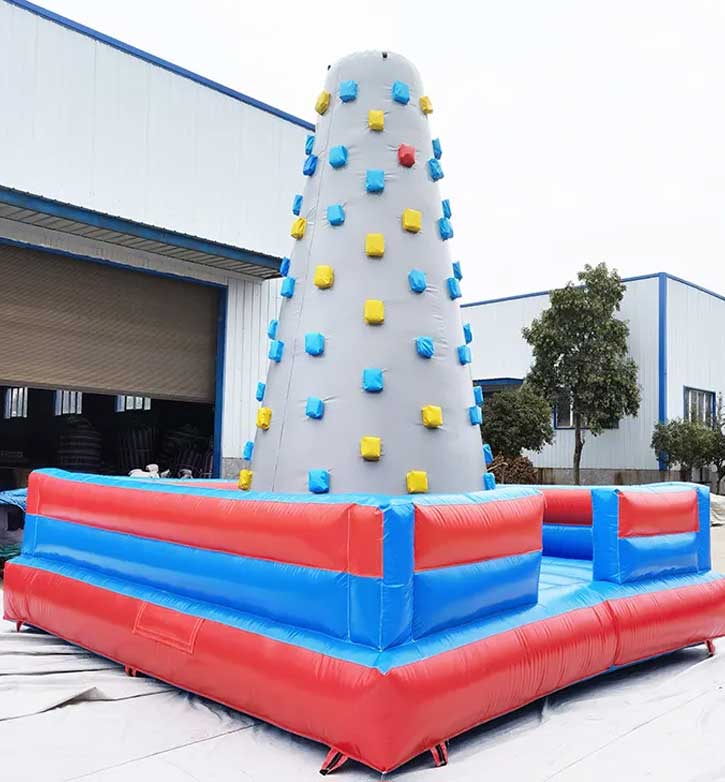 Custom Round Inflatable Climbing Wall