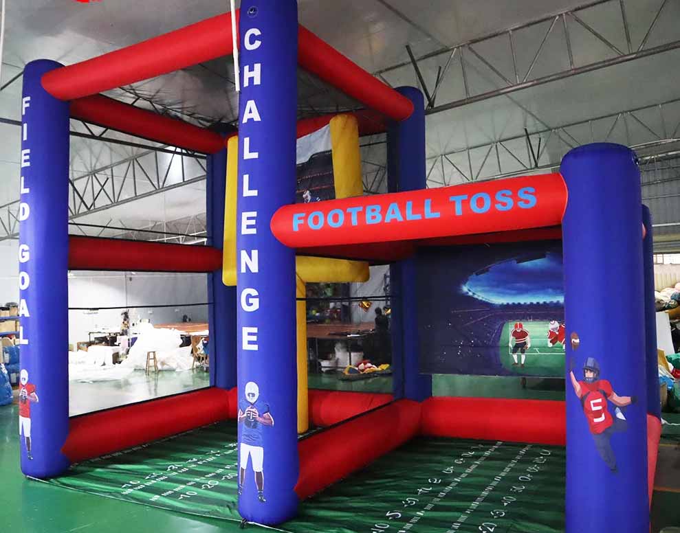 Football Field Goal Football Toss Combo