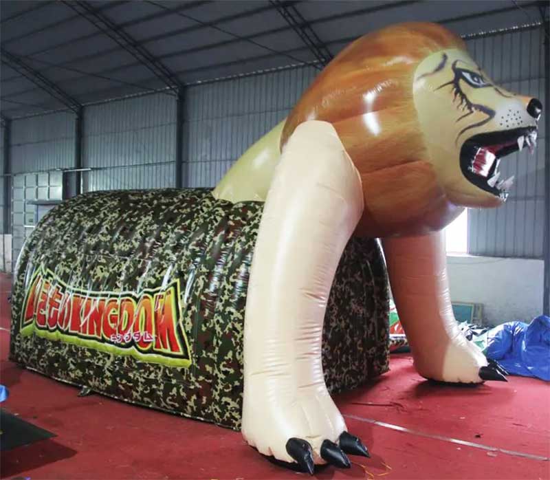 Inflatable Football Tunnel & Helmet