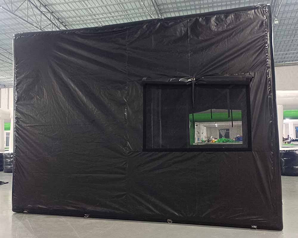 Inflatable Golf Enclosure With Impact Screen