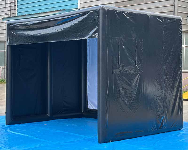 Inflatable Golf Enclosure With Impact Screen