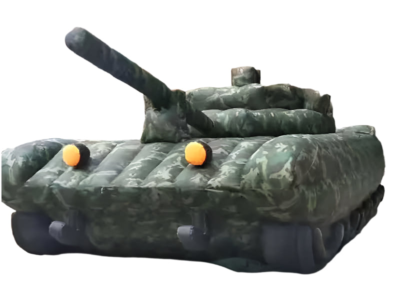 inflatable military tank