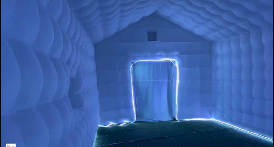 Custom Inflatable Nightclub Inside Door