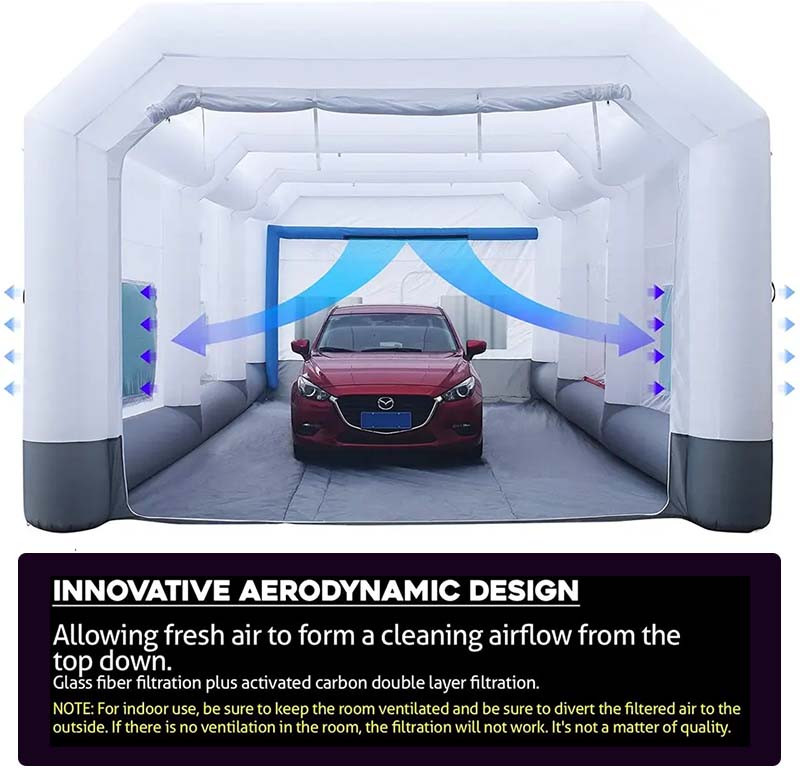 Customized Size Durable Portable Car Garage Paint booths