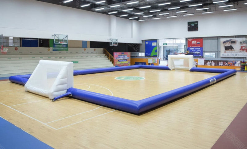Inflatable Soccer Field Blue