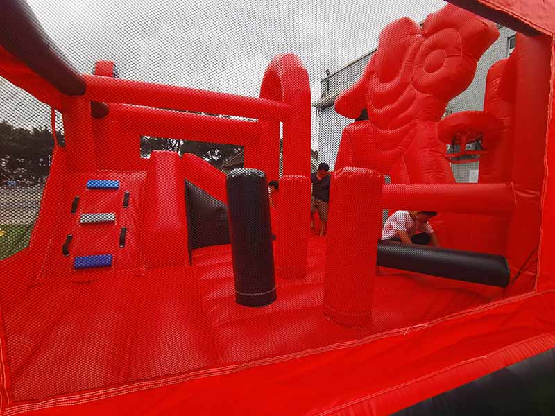 Iron Man Bounce House Inside