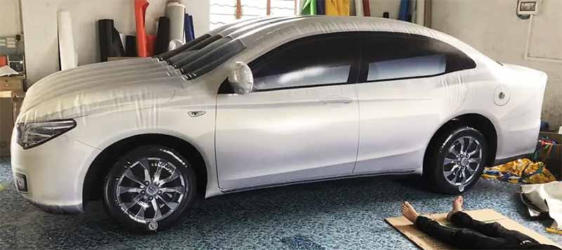 Inflatable Race Cars