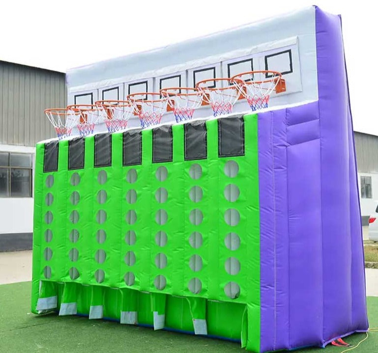 Large Inflatable Connect 4 Basketball Game