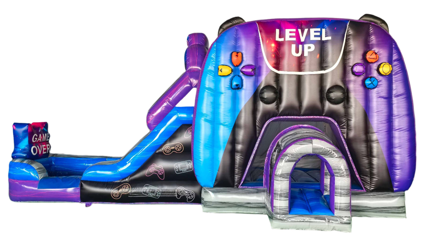 Level Up Video Game Bounce House