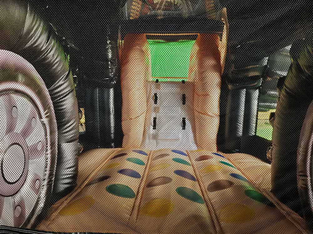 Monster Truck Bounce House Inside
