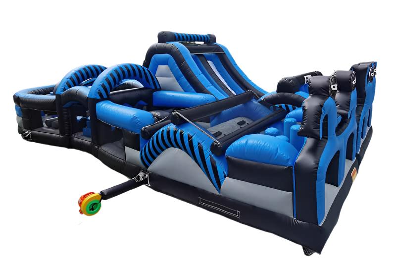 Ninja Obstacle Course Side View