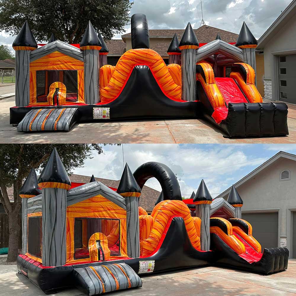 Obstacle Course Bounce House Combo