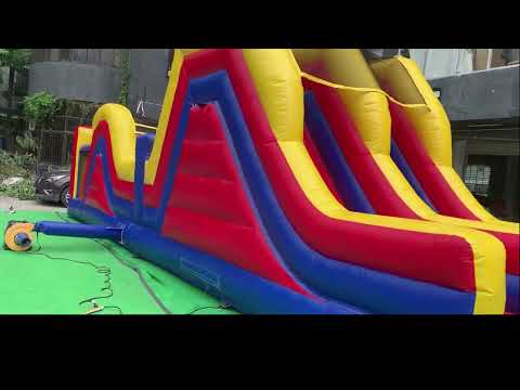 36ft Inflatable Obstacle Course Video