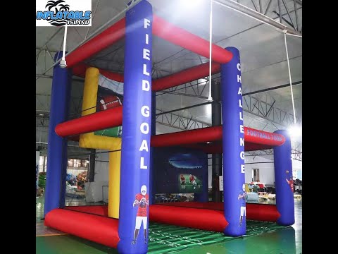 Football Field Goal Football Toss Combo Video