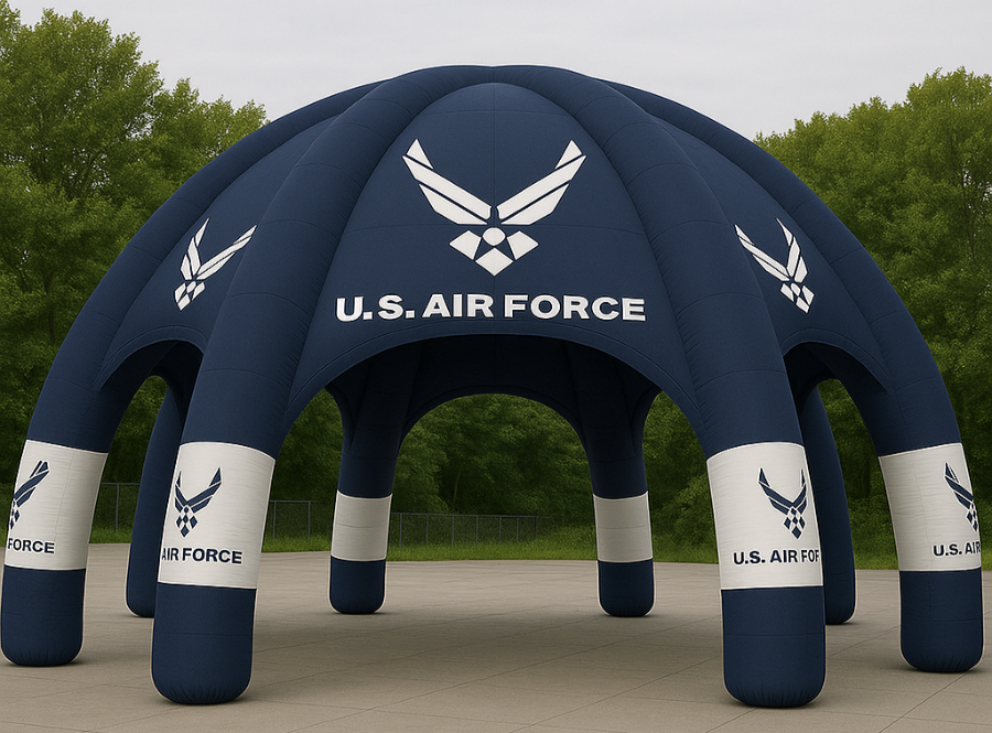 Air Force Inflatable Spider Tent