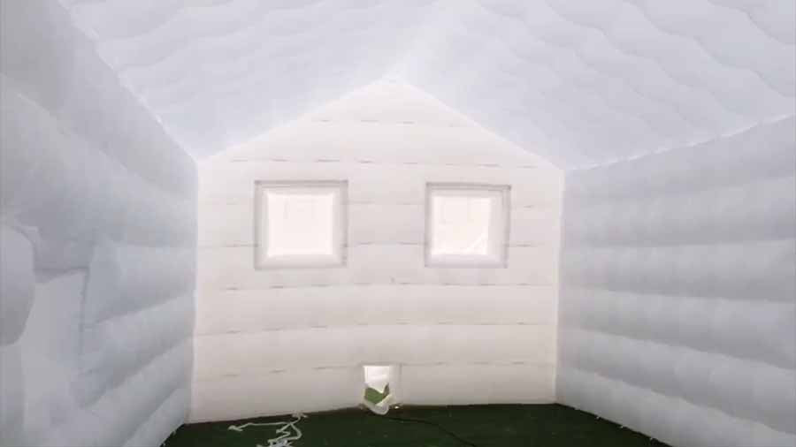 Custom Inflatable Nightclub Back Windows & Fog Machine Cut Out