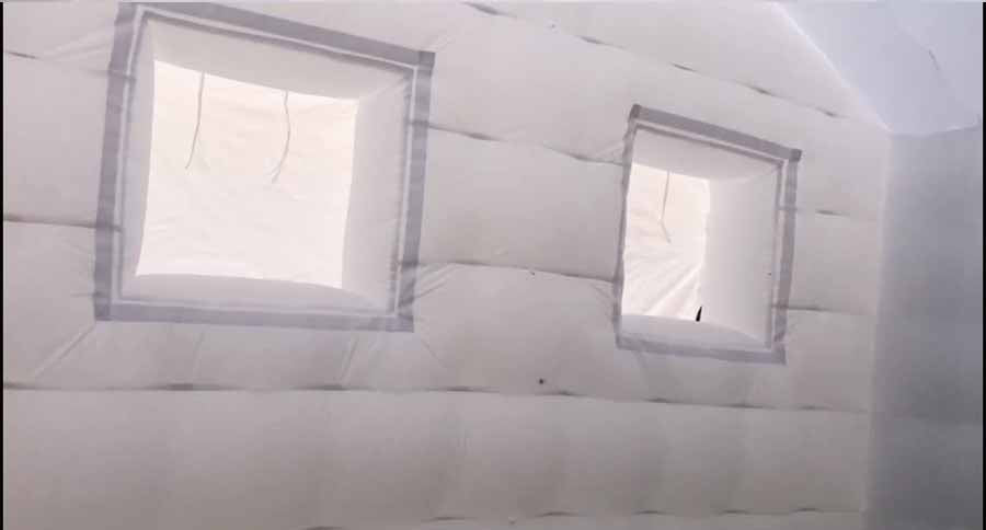 Custom Inflatable Nightclub Back Windows