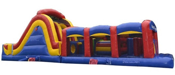 51ft Extreme Dual Challenge Inflatable Obstacle Course