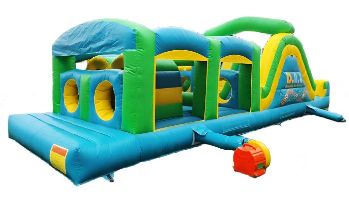 33ft Dual Challenge Inflatable Obstacle Course