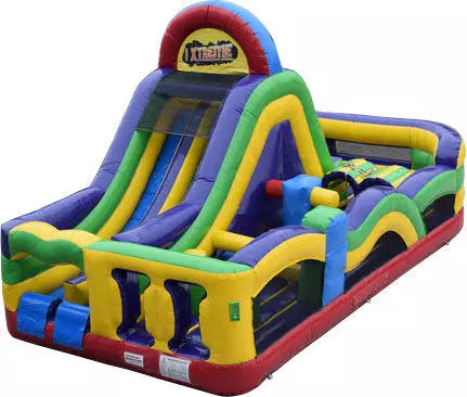 Square Run Inflatable Obstacle Course