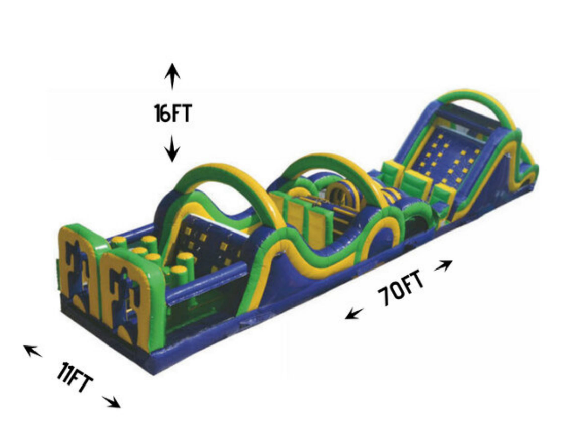 Customizable Inflatable Obstacle Courses
