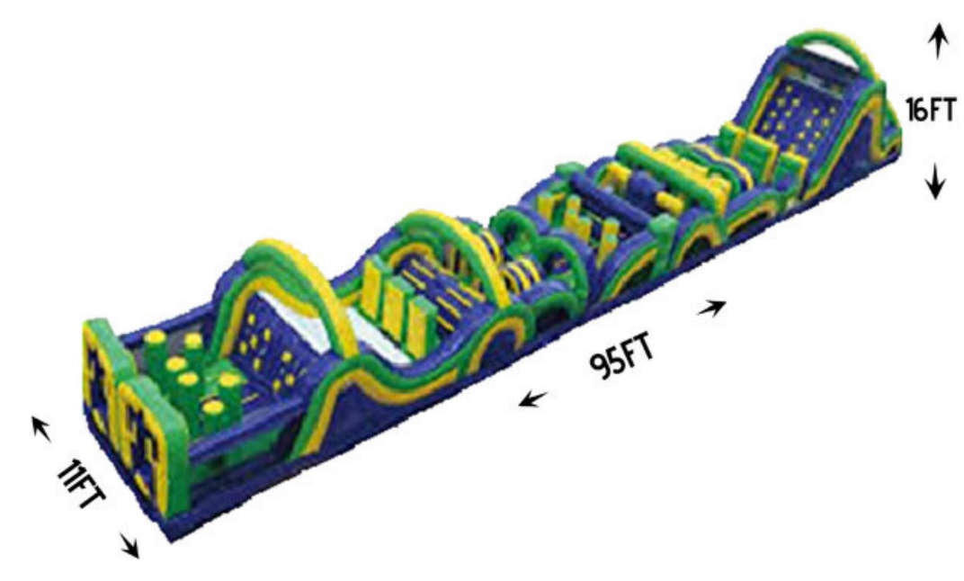 Customizable Inflatable Obstacle Courses