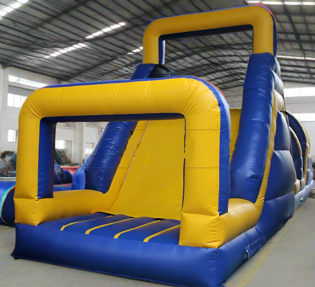 Interactive Challenge Inflatable Obstacle Course Slude