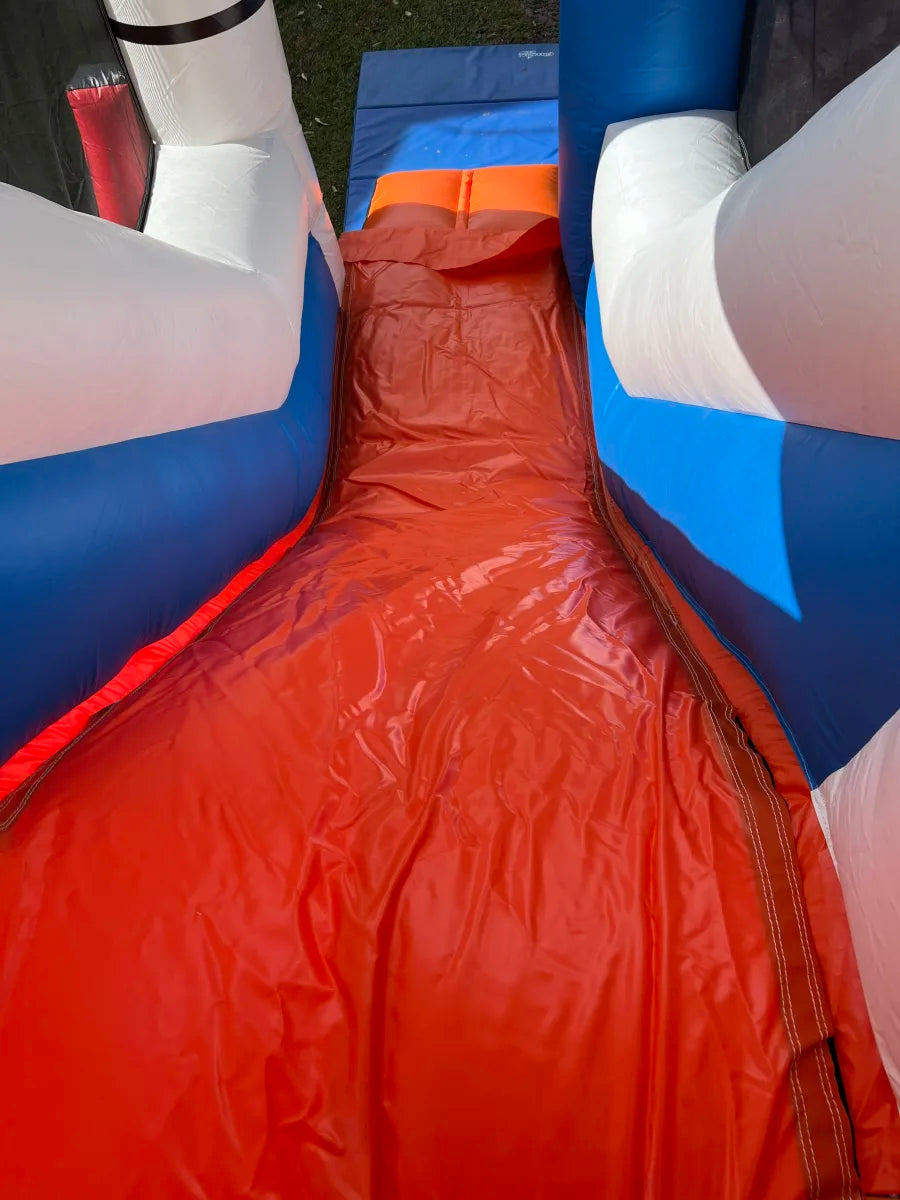 Space Shuttle Bounce House With Slide