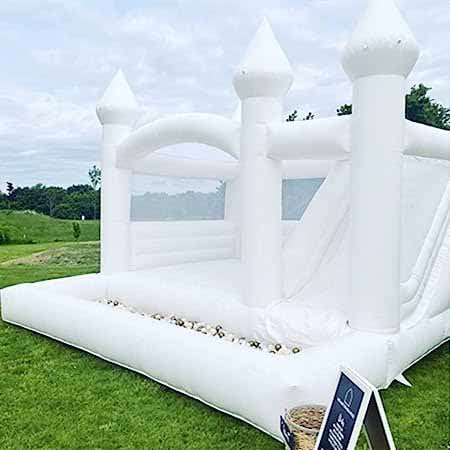 White Castle Bounce House Slide