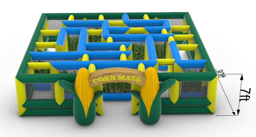 Inflatable Corn Maze For Sale